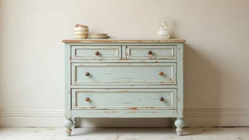 A beautifully restored vintage wooden chair with fresh chalk paint finish, displayed in natural lighting against a neutral background